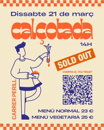 Calçotada al carrer Perill 21 Març